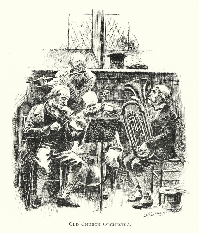 Orquesta de la antigua iglesia de English School
