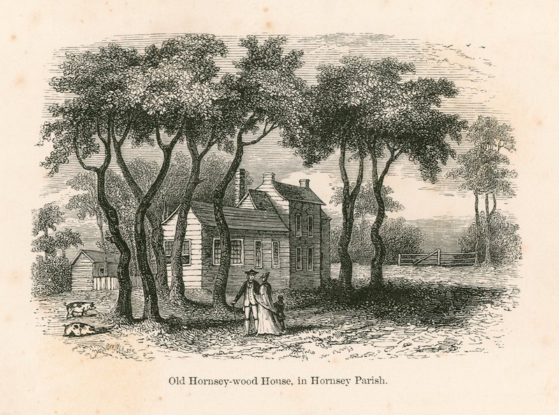 Antigua Casa Hornsey Wood, Hornsey Wood, Londres de English School