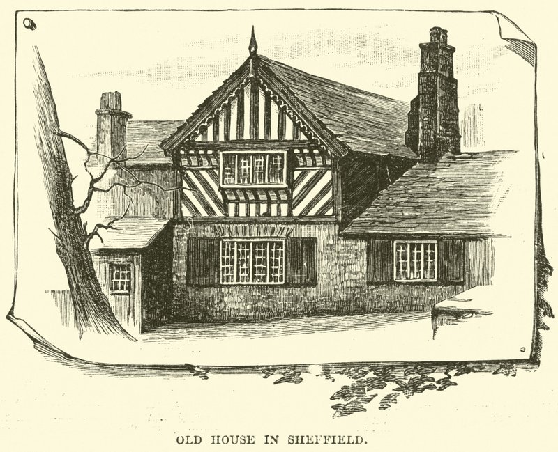 Casa antigua en Sheffield de English School