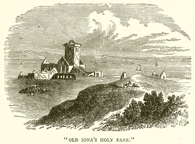 El antiguo santuario de Iona de English School