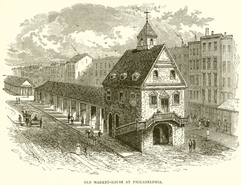 Antiguo Mercado en Filadelfia de English School