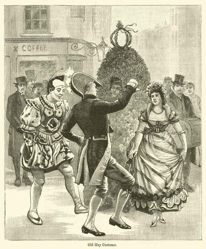 Viejas costumbres de mayo de English School