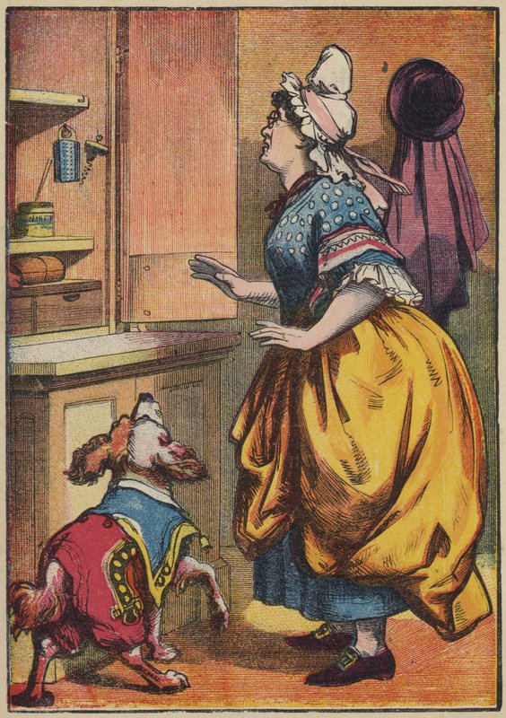 La vieja madre Hubbard y su perro de English School