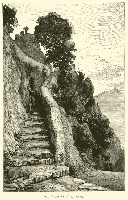 Vieja Escalinata en Capri de English School
