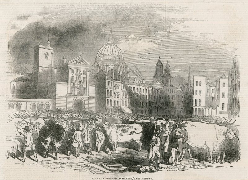 Antiguo Mercado de Smithfield de English School