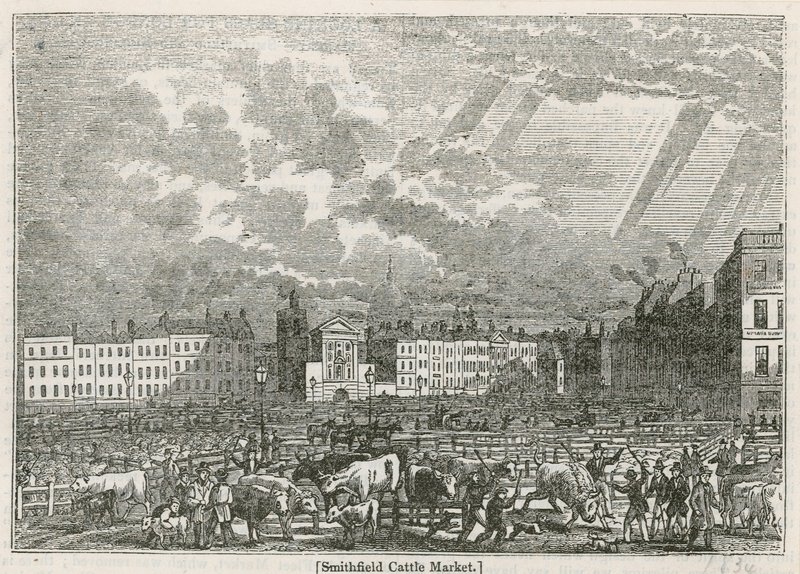 Antiguo Mercado de Smithfield de English School