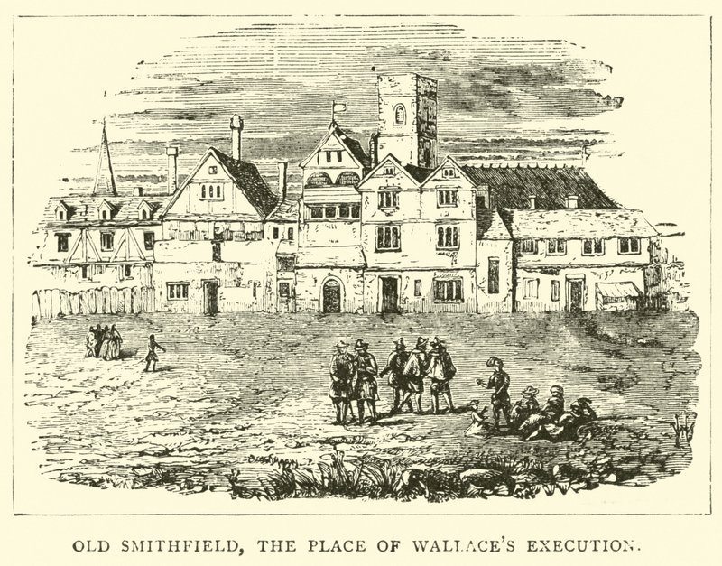 Viejo Smithfield, el lugar de la ejecución de Wallace de English School