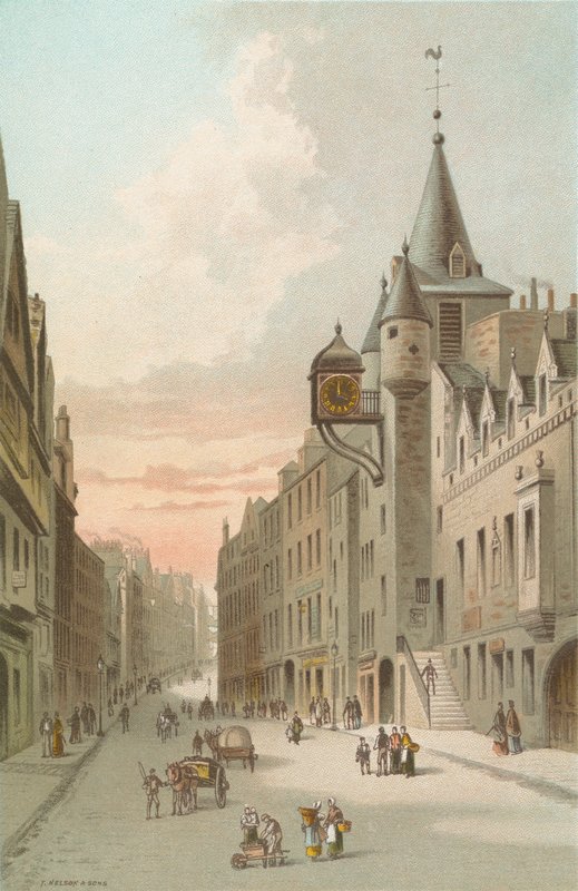 Antigua Tolbooth y Canongate - Edimburgo de English School