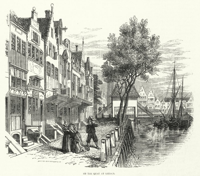 En el muelle, Leiden de English School