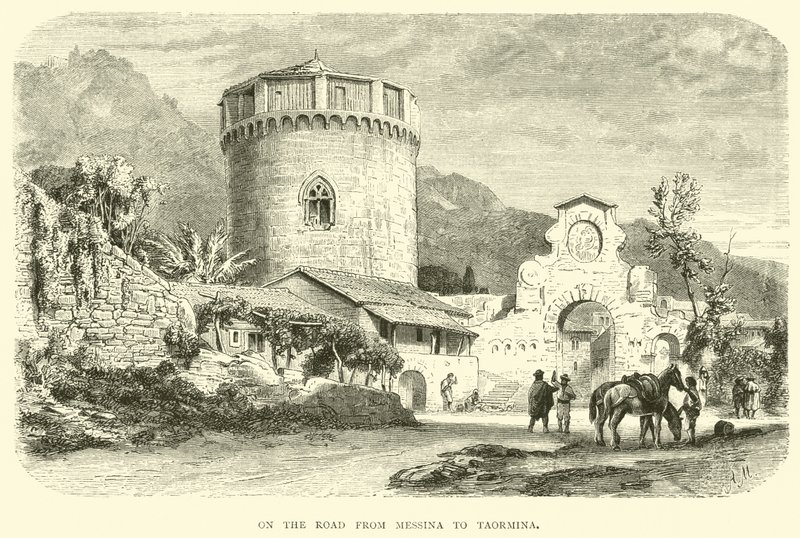 En el camino de Messina a Taormina de English School