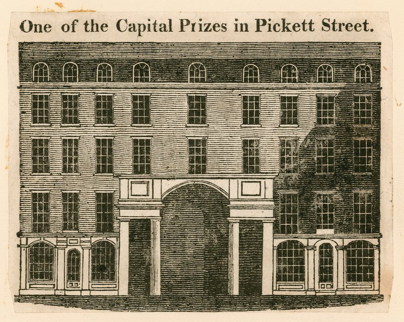 Uno de los premios capitales en Pickett Street, Temple Bar, Londres de English School