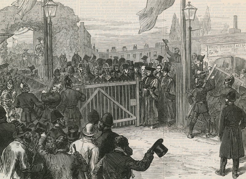 Apertura del Puente de Kew sin peaje de English School