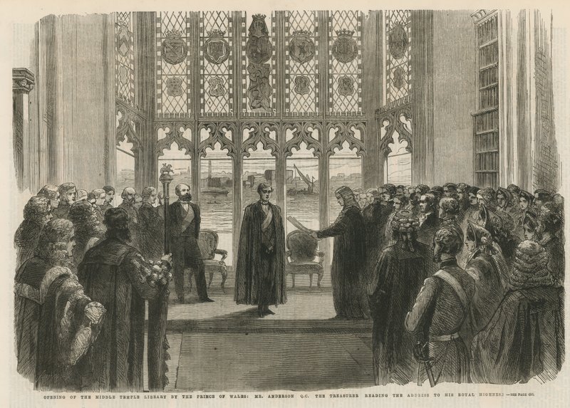 Apertura de la Biblioteca del Middle Temple de English School