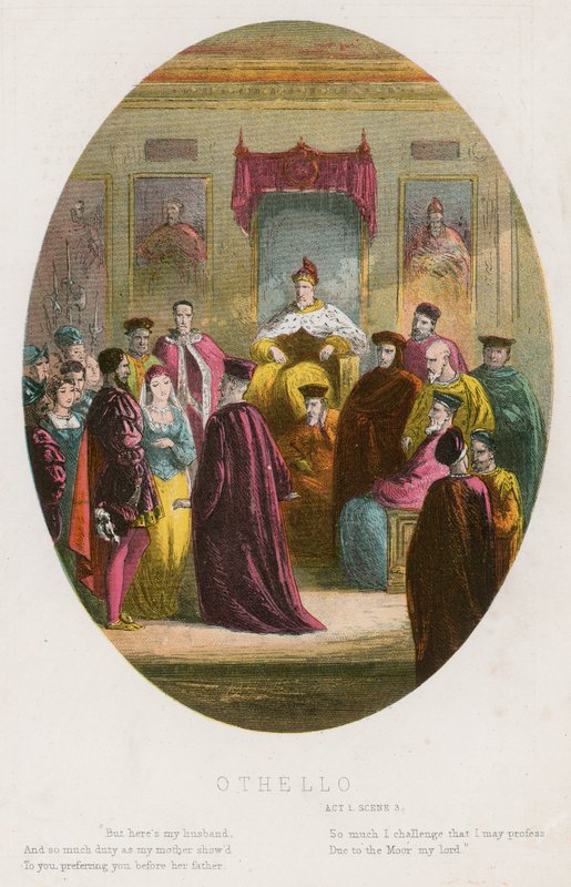 Othello, Acto 1 escena iii de English School