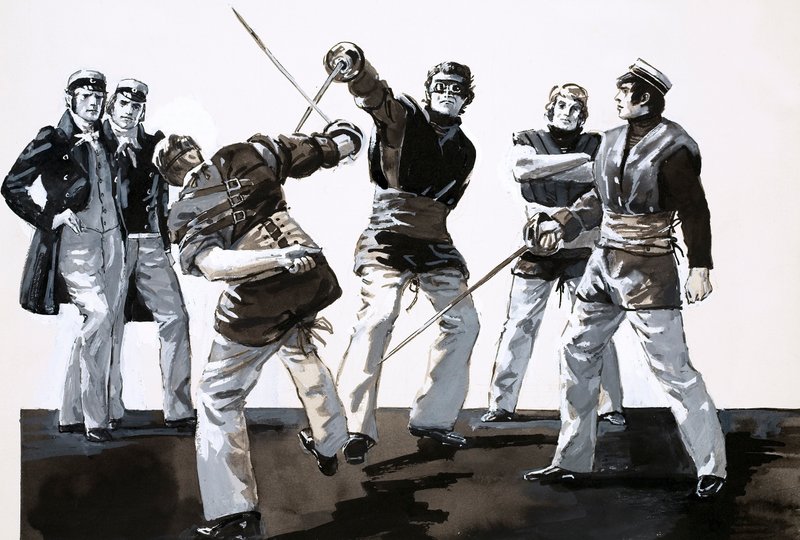 Otto Von Bismarck ganó 26 de 27 duelos de English School