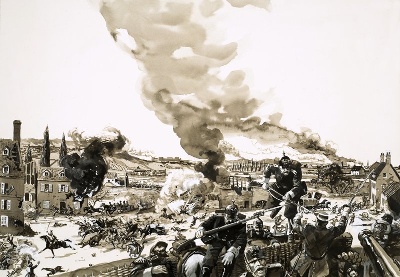 Otto von Bismarck arrebata Schleswig y Holstein a los daneses de English School