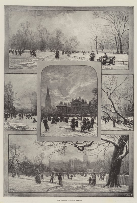 Nuestros Parques de Londres en Invierno de English School