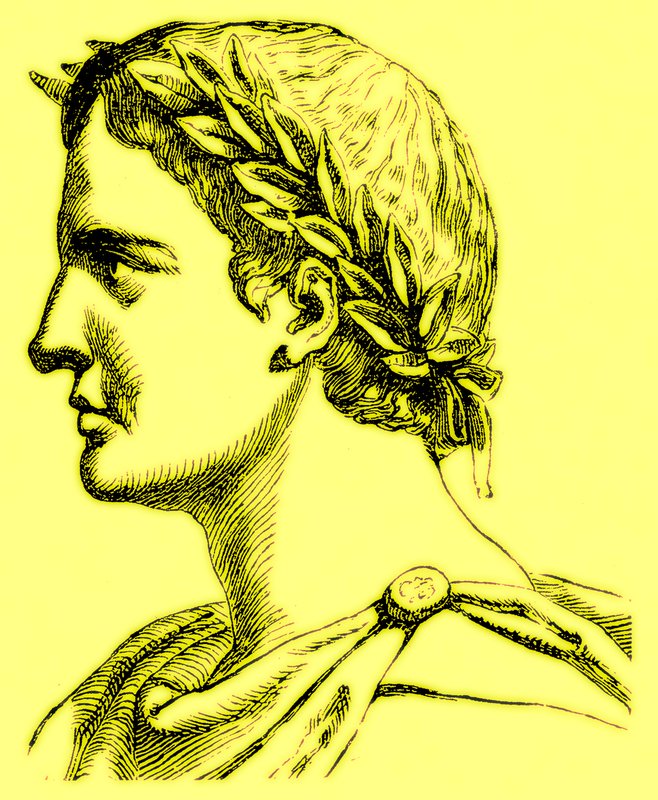 Ovidio Nasón, ilustración de The Illustrated History of the World, publicado c.1880 de English School
