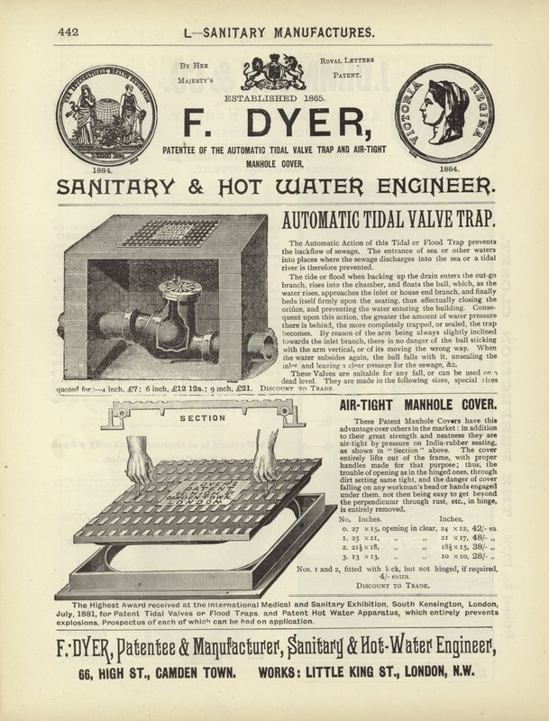 Página del Compendio del Arquitecto, Topógrafo e Ingeniero 1892 (grabado) de English School