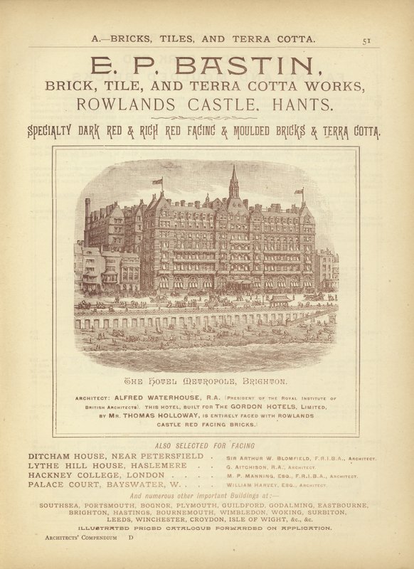 Página del Compendio de Arquitectos, Topógrafos e Ingenieros 1892 de English School