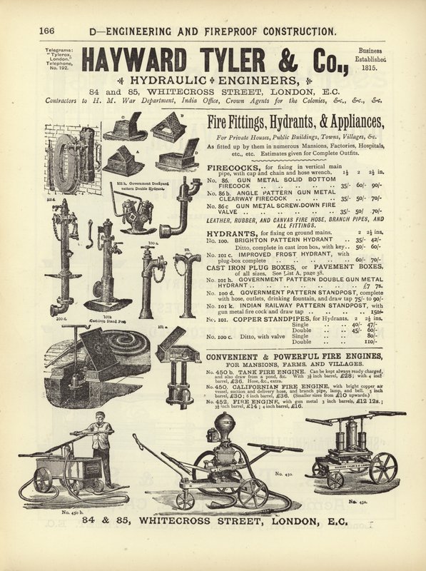 Página del Compendio de Arquitectos, Topógrafos e Ingenieros 1892 de English School