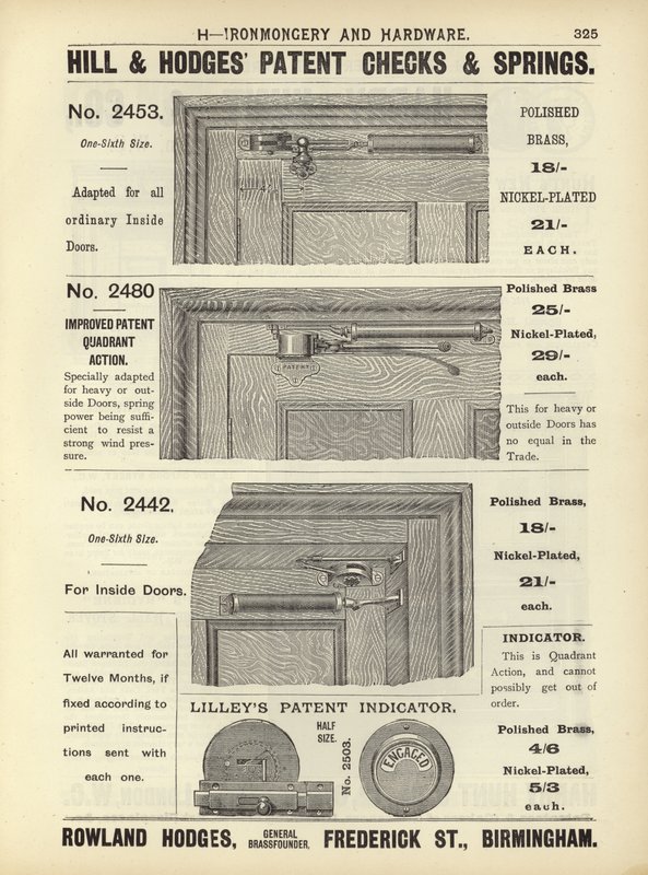 Página del Compendio de Arquitectos, Topógrafos e Ingenieros 1892 de English School
