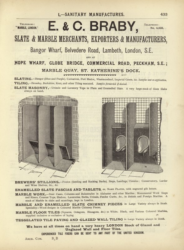 Página del Compendio de Arquitectos, Topógrafos e Ingenieros 1892 de English School