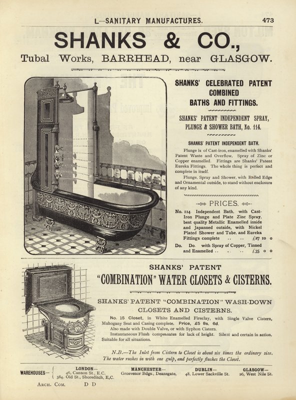 Página del Compendio de Arquitectos, Topógrafos e Ingenieros 1892 de English School