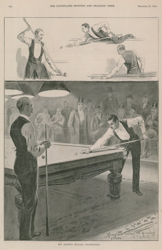 Página del Illustrated Sporting and Dramatic News de English School