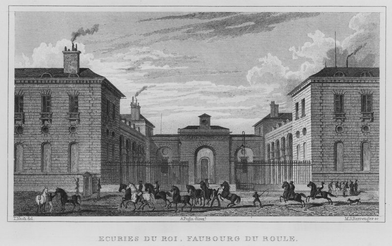 París, Ecuries Du Roi, Faubourg Du Roule de English School