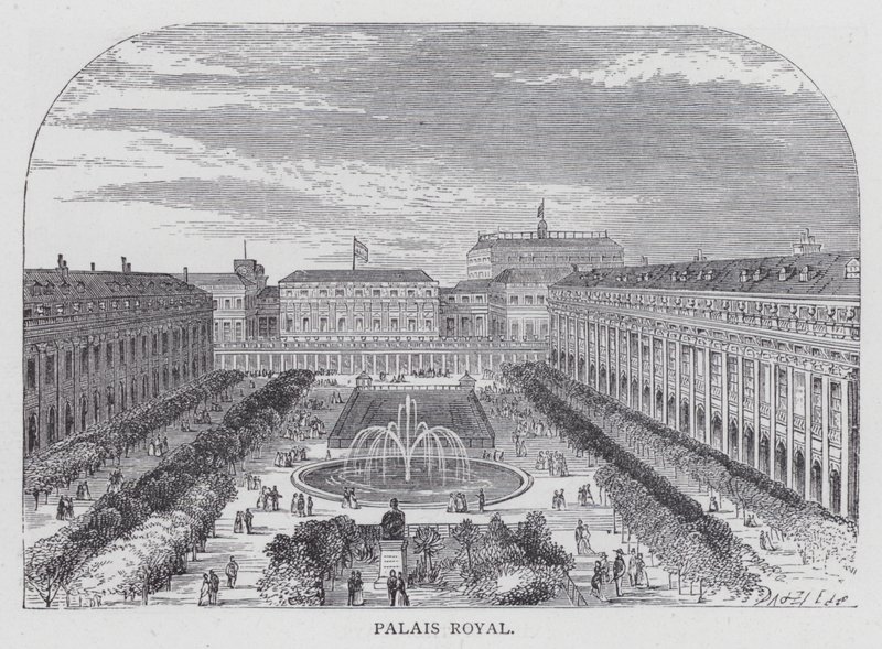 París, Palais Royal de English School