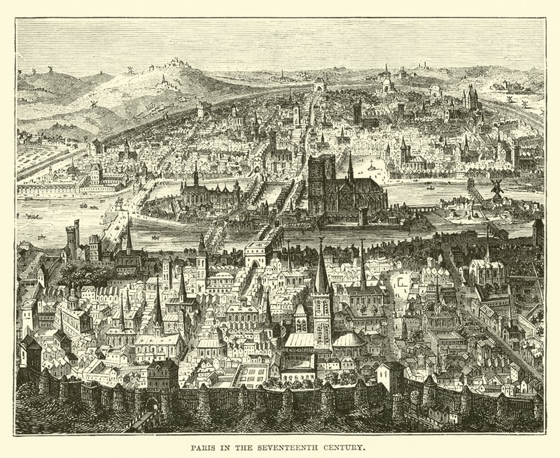 París en el Siglo XVII de English School