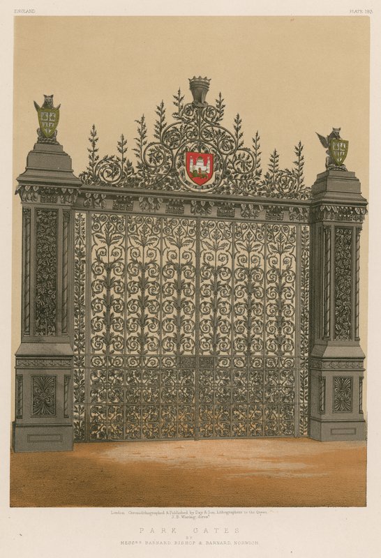 Puertas del parque de English School