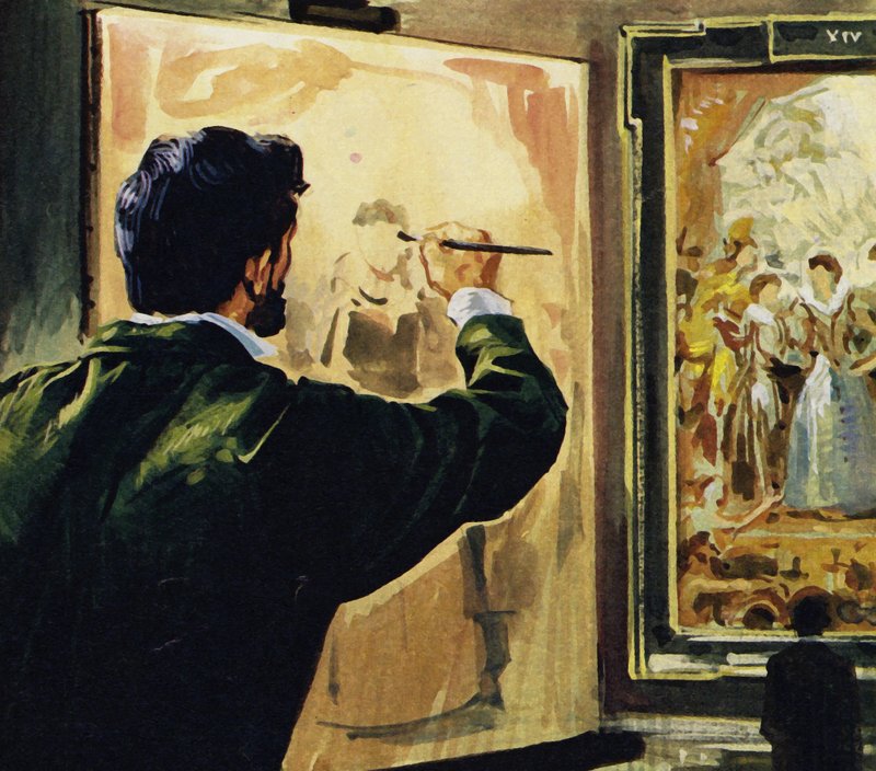 Paul Cézanne estudió e incluso copió las obras de Rubens en el Museo del Louvre de English School