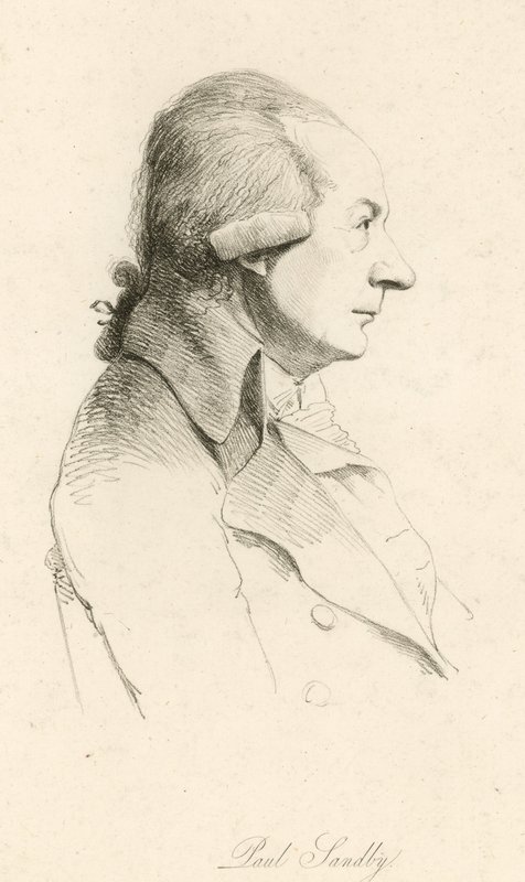 Paul Sandby, cartógrafo y pintor de English School