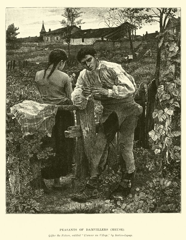 Campesinos de Damvillers, Mosa de English School