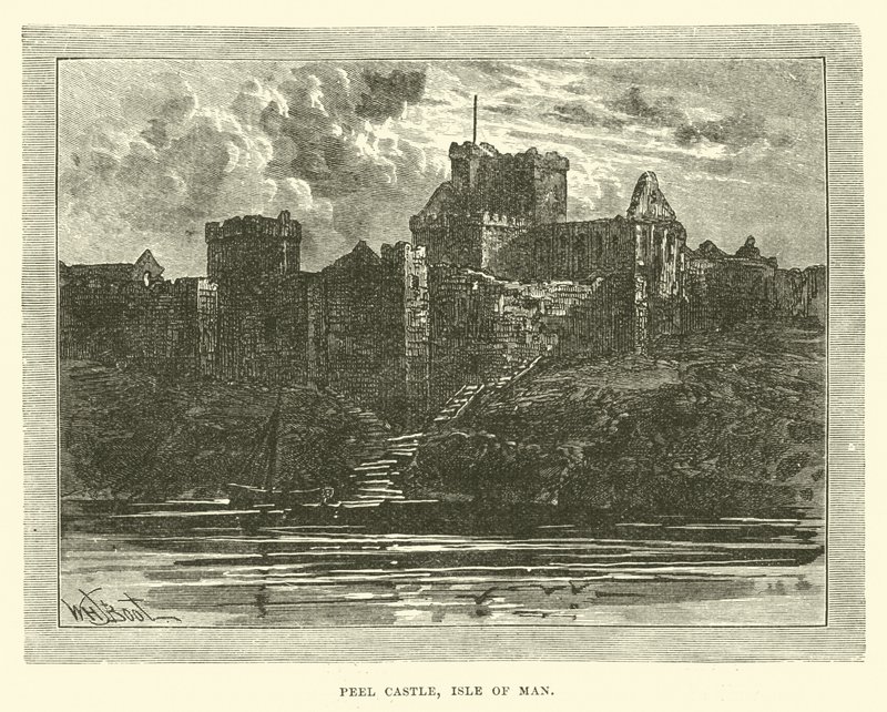 Castillo de Peel, Isla de Man de English School