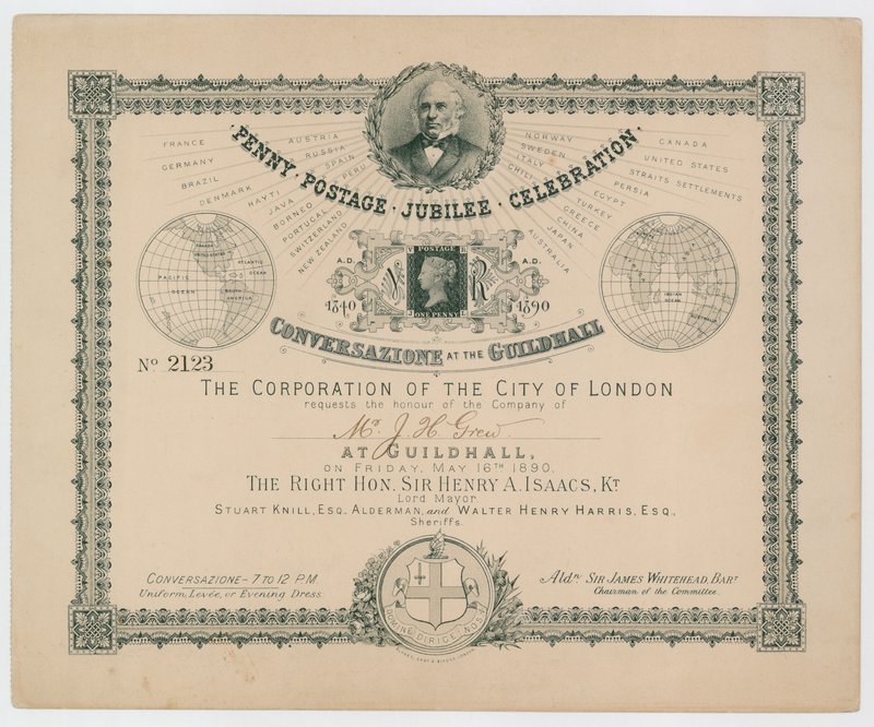 Celebración del Jubileo del Penny Postage de English School