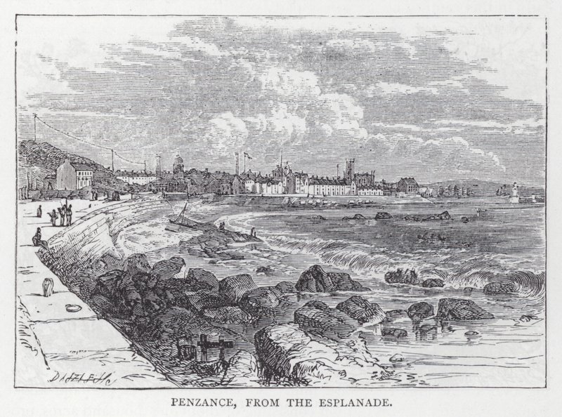 Penzance, desde el Paseo Marítimo de English School