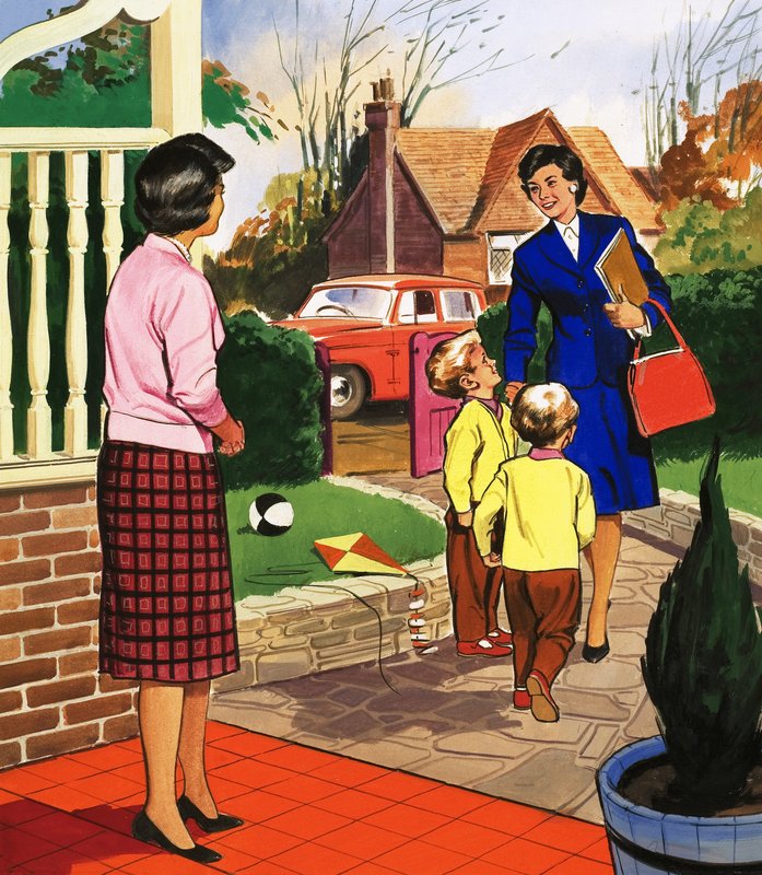 Gente que ves: Visitador sanitario de English School