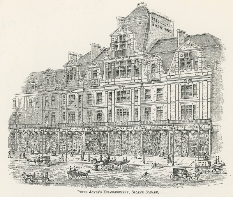 Establecimiento de Peter Jones en Sloane Square de English School