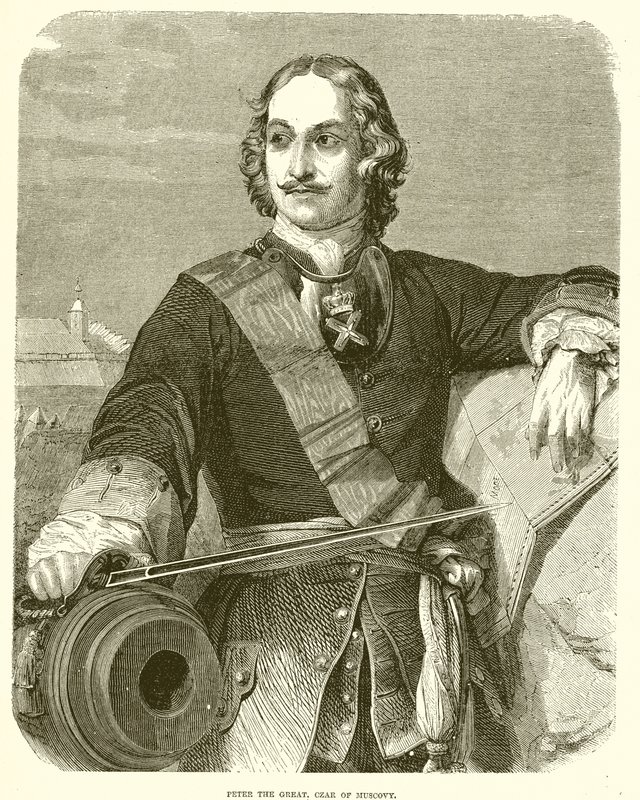 Pedro el Grande, Zar de Moscovia de English School