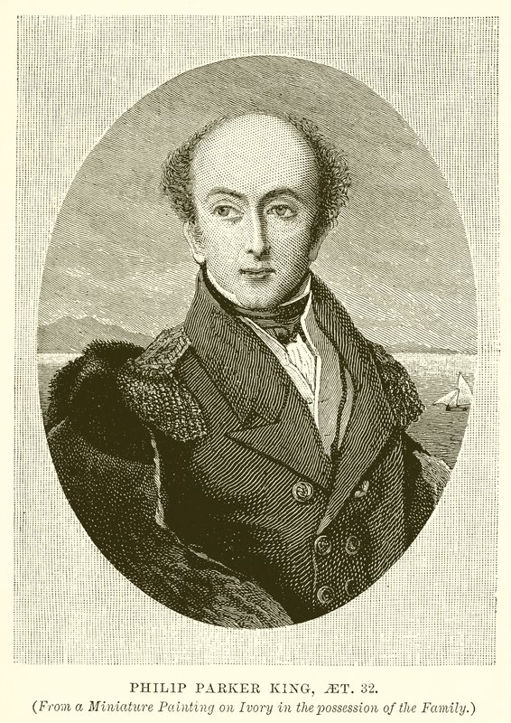Philip Parker King, Aet. 32 de English School