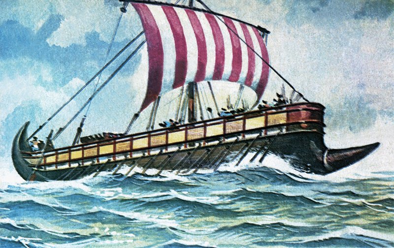 Barco fenicio de English School