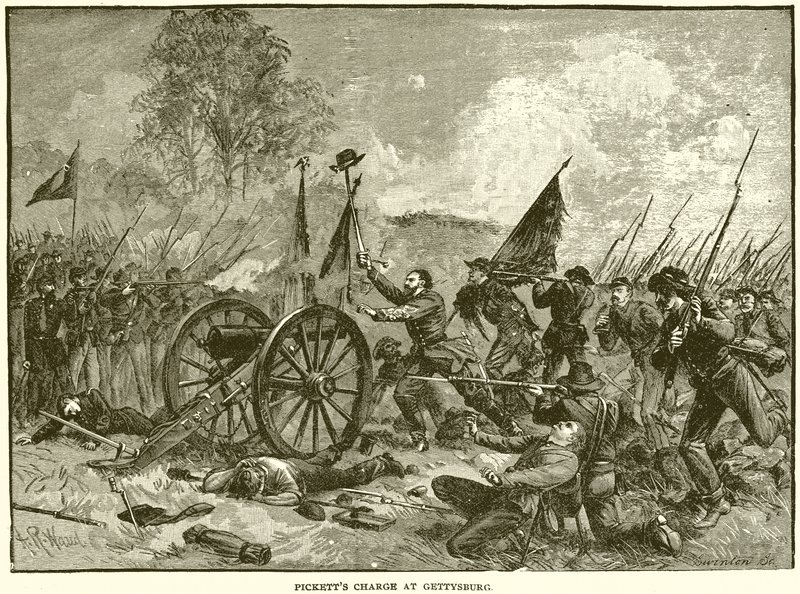 Carga de Pickett en Gettysburg de English School