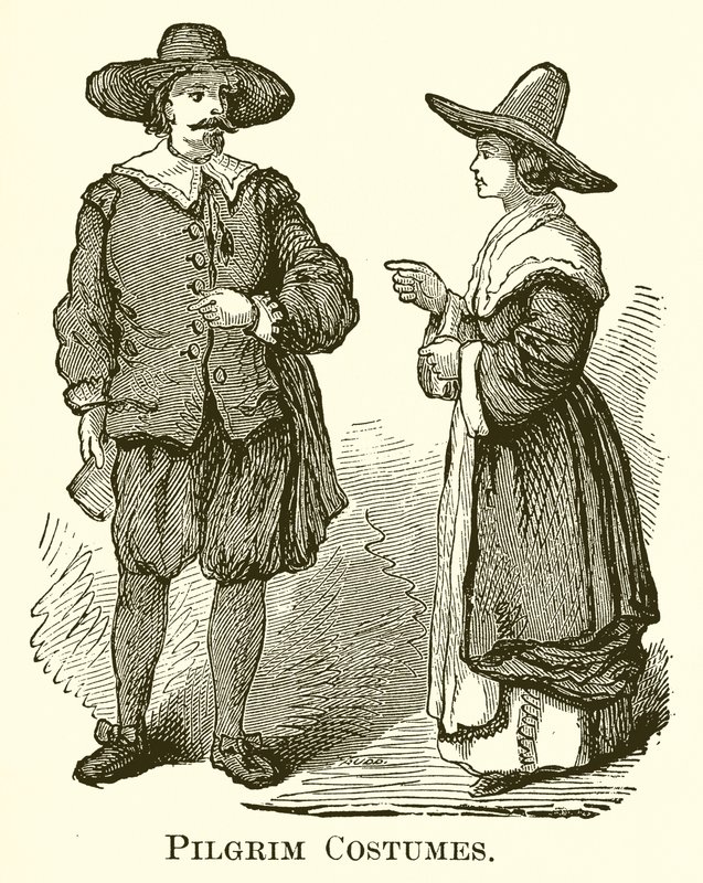 Trajes de peregrinos de English School