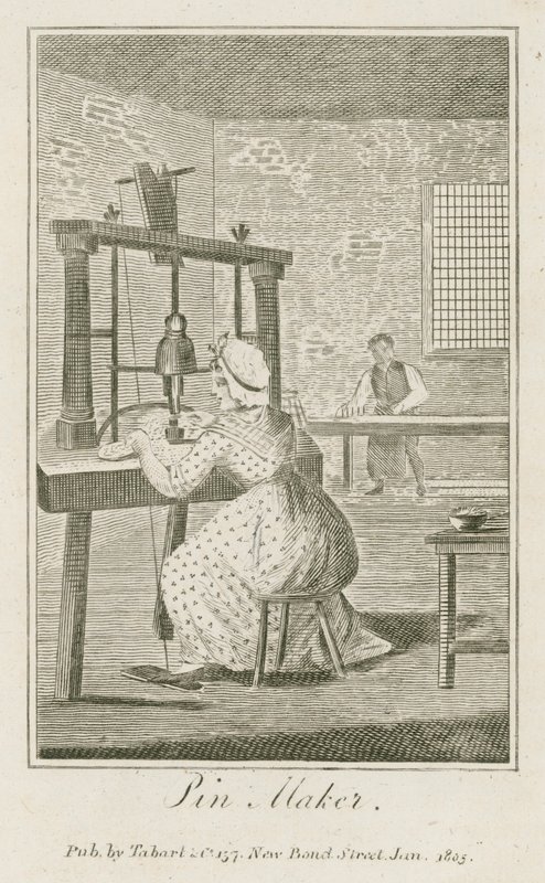Fabricante de alfileres de English School