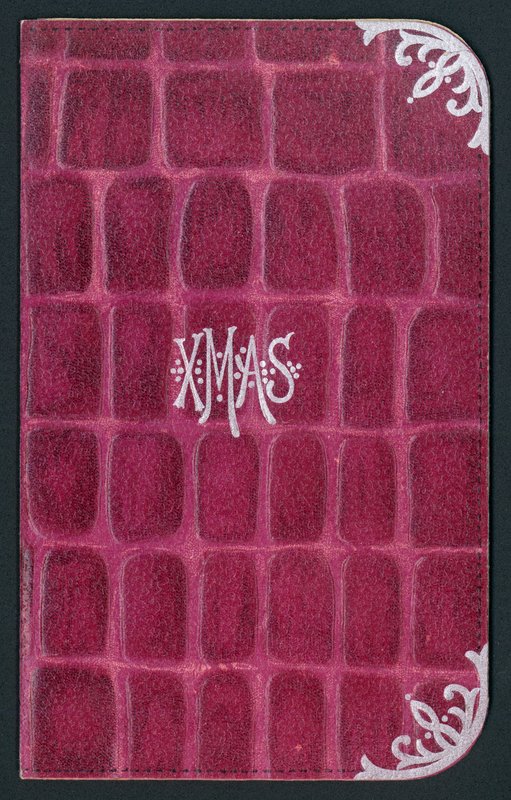 Cartera rosa de Navidad de English School
