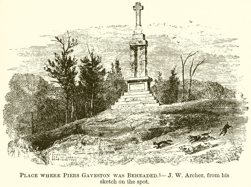 Lugar donde Piers Gaveston fue Decapitado de English School