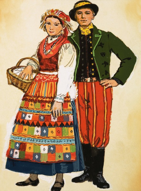 Traje Polaco de English School
